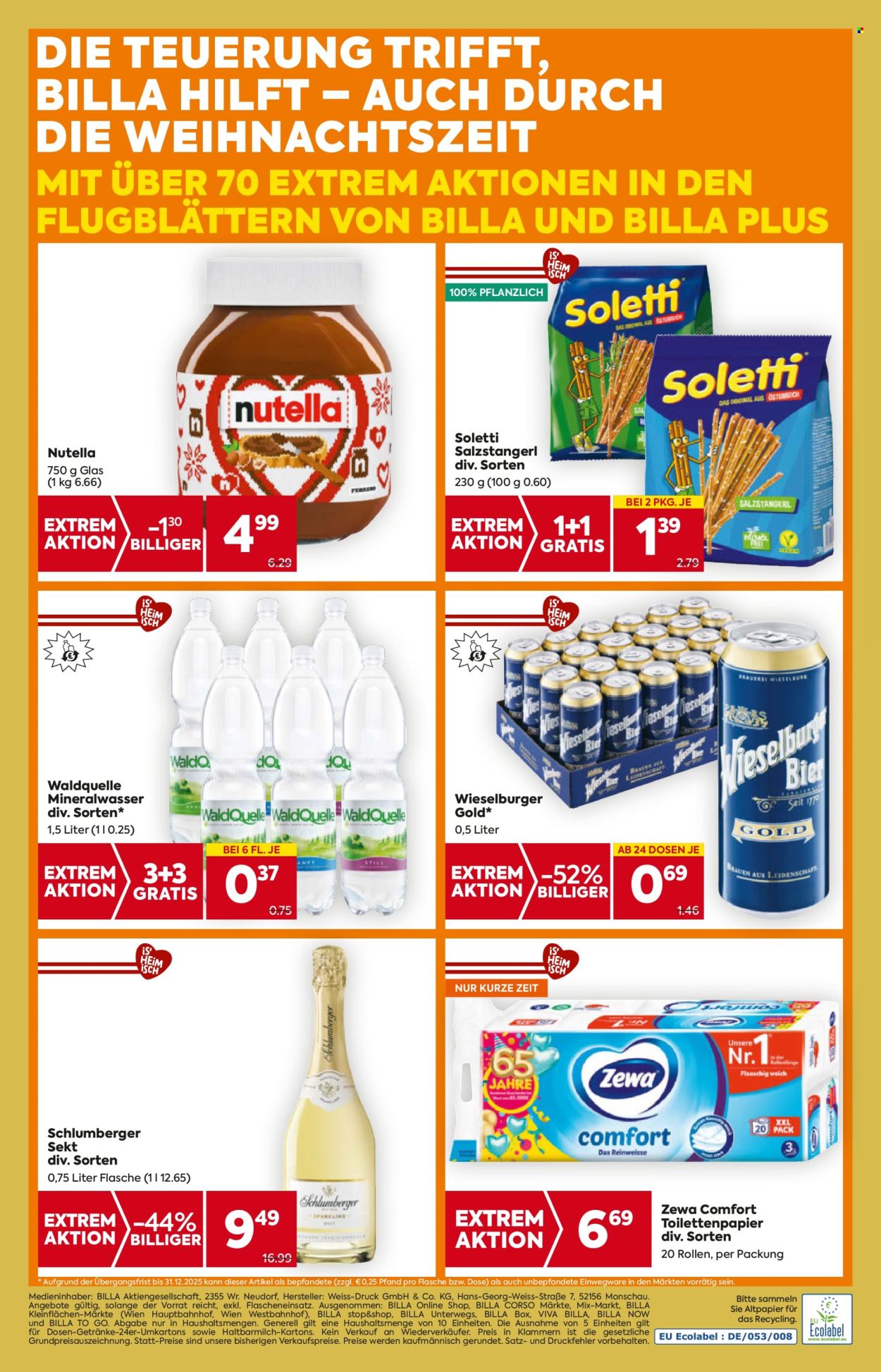 Angebote Billa - 27.11.2025 - 3.12.2025. Seite 20