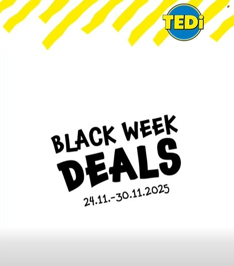 Angebote TEDi - 24.11.2025 - 30.11.2025. Seite 1