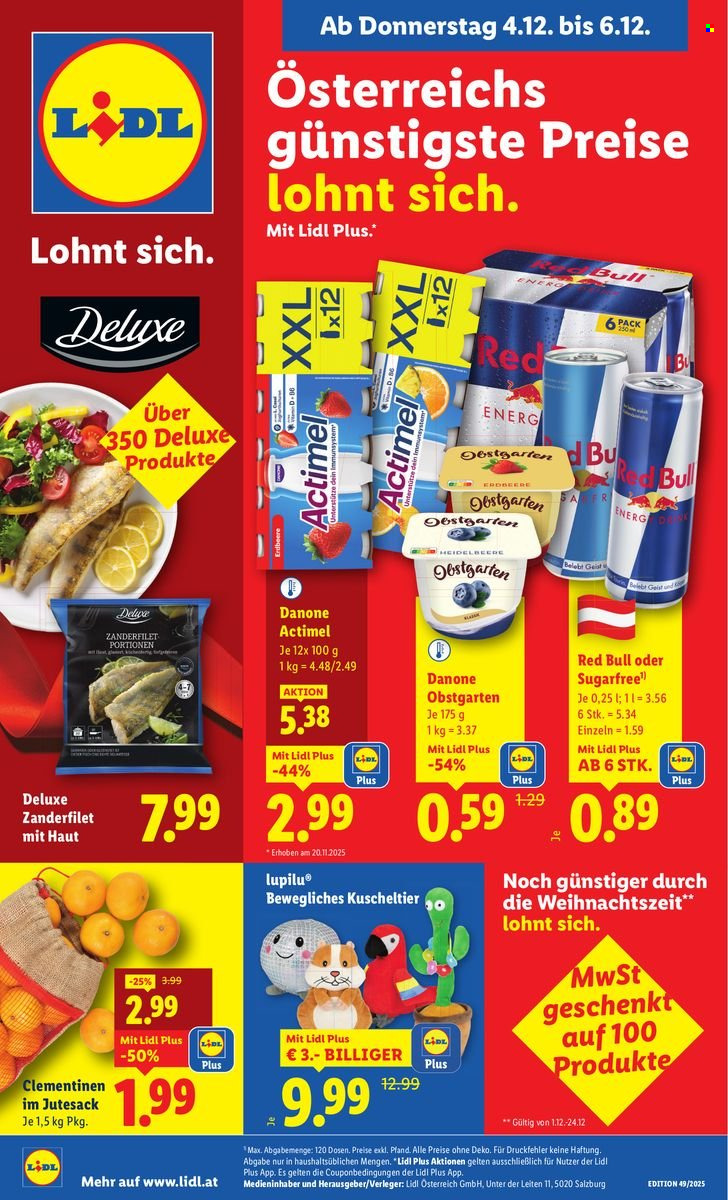 Angebote Lidl - 4.12.2025 - 10.12.2025. Seite 1