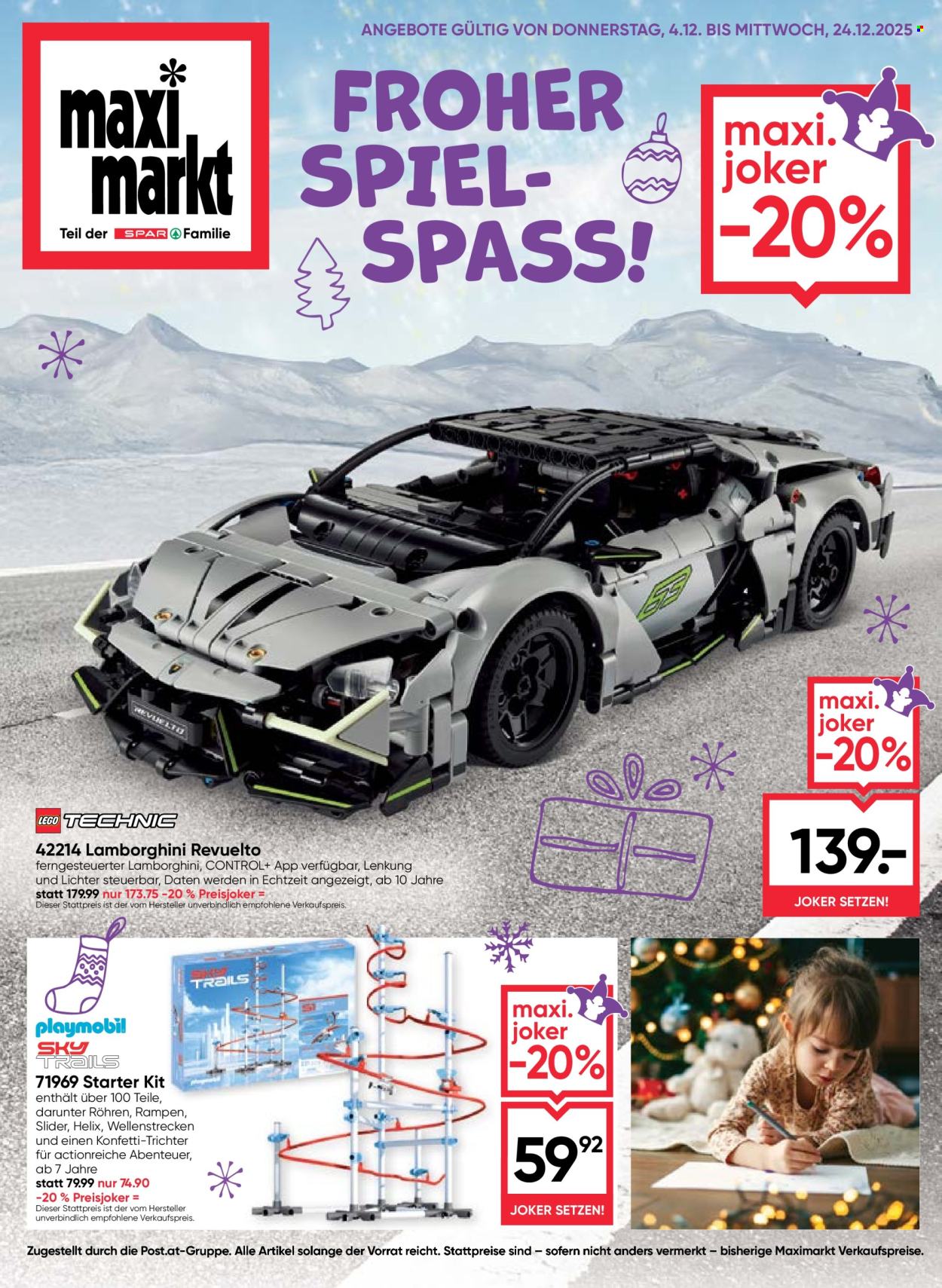 Angebote Maximarkt - 4.12.2025 - 24.12.2025. Seite 1