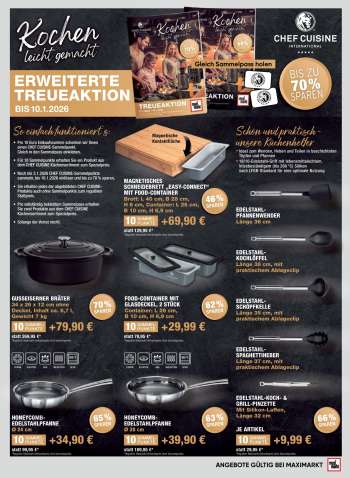 thumbnail - FOOD-CONTAINER MIT GLASDECKEL, 2 STÜCK