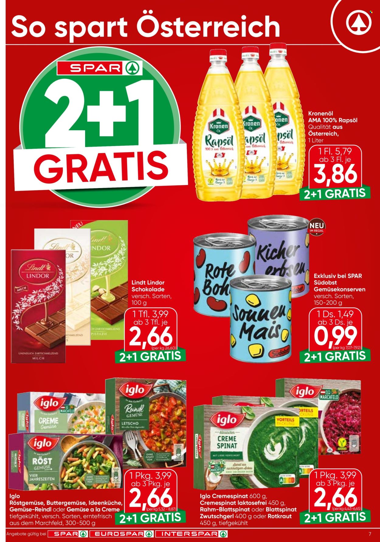 Angebote SPAR - 4.12.2025 - 17.12.2025. Seite 7