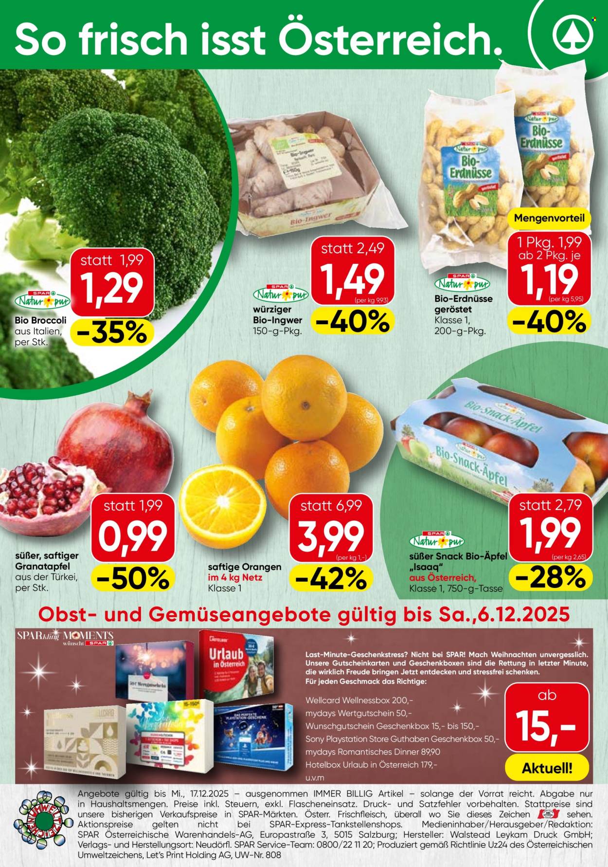Angebote SPAR - 4.12.2025 - 17.12.2025. Seite 20