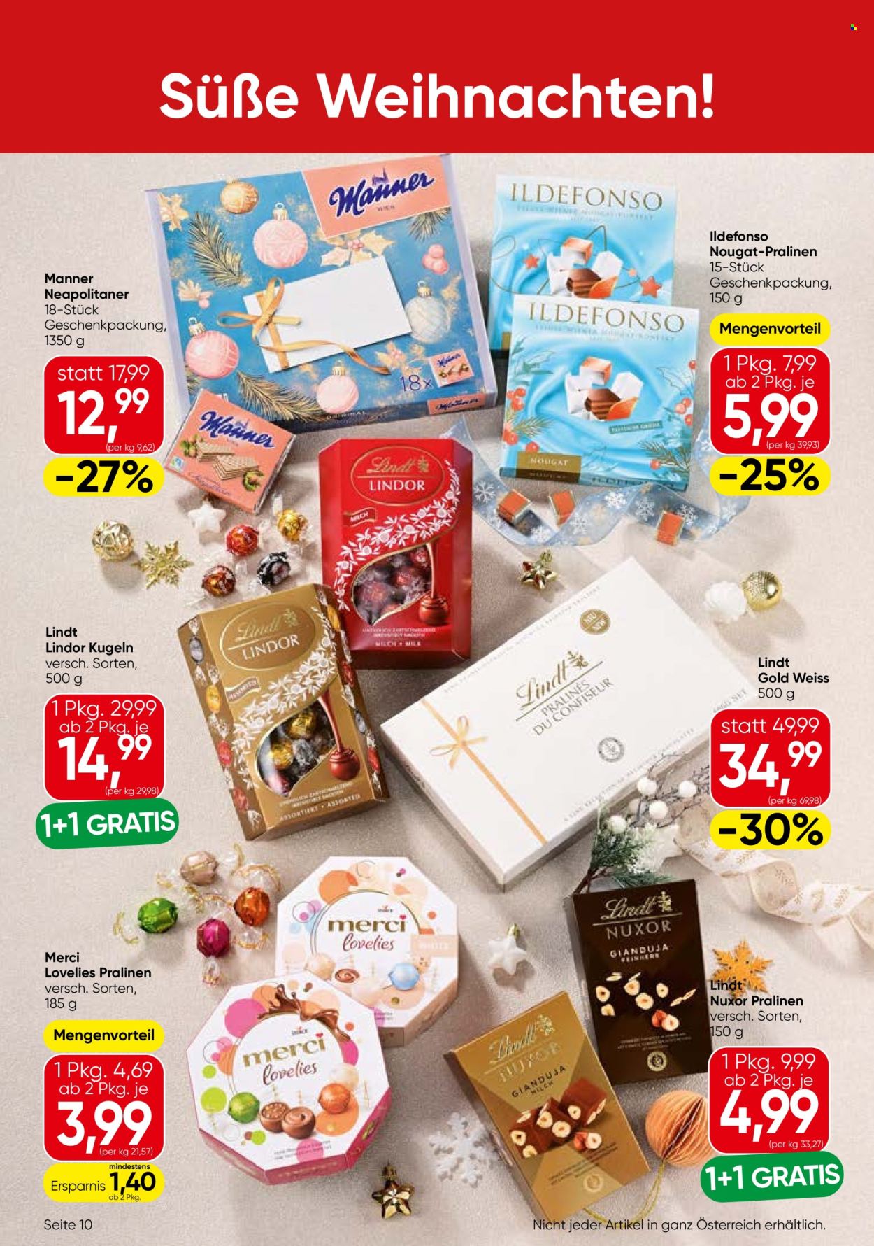 Angebote EUROSPAR - 4.12.2025 - 17.12.2025. Seite 10