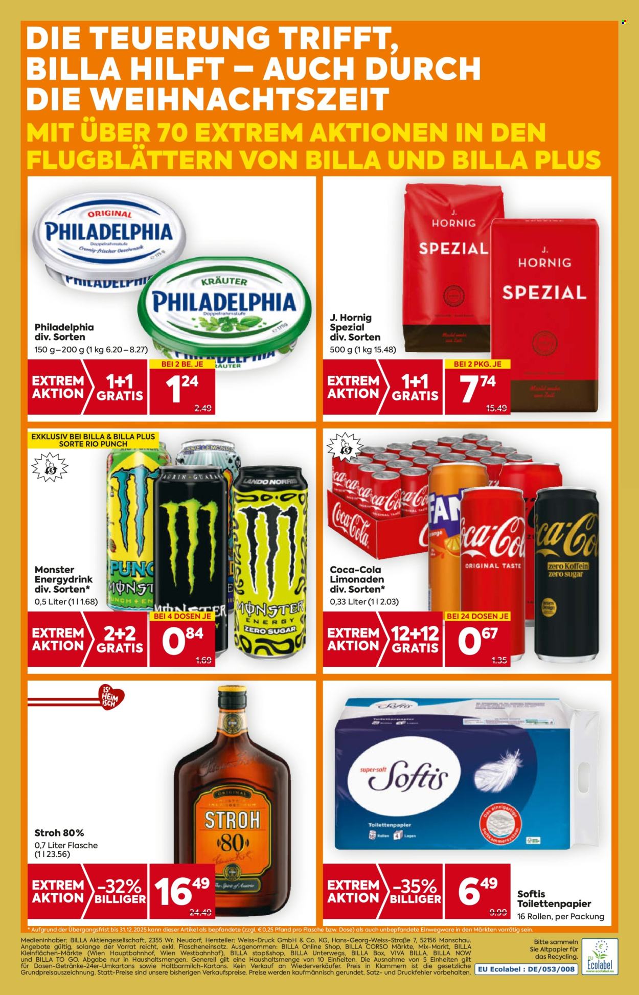 Angebote Billa - 4.12.2025 - 10.12.2025. Seite 20