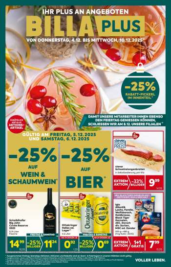 Angebote Billa Plus - 4.12.2025 - 10.12.2025.