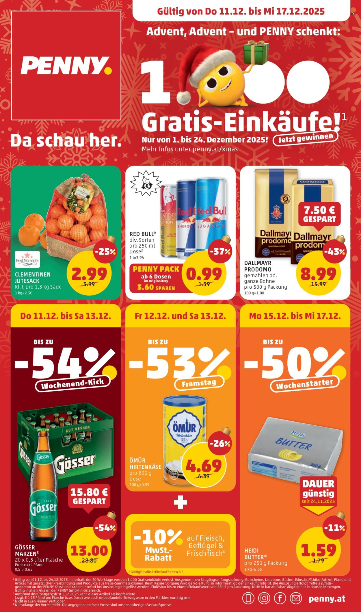 Angebote Penny - 11.12.2025 - 17.12.2025. Seite 1