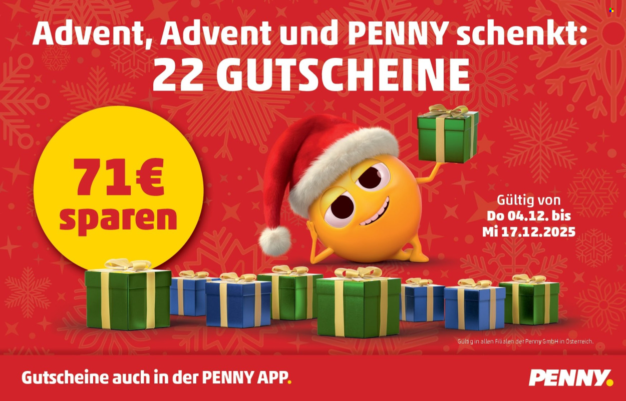 Angebote Penny - 4.12.2025 - 17.12.2025. Seite 1
