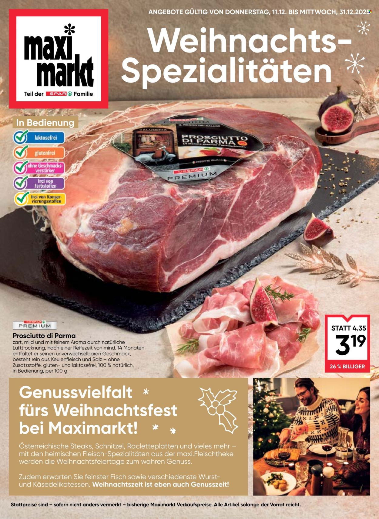 Angebote Maximarkt - 11.12.2025 - 31.12.2025. Seite 1