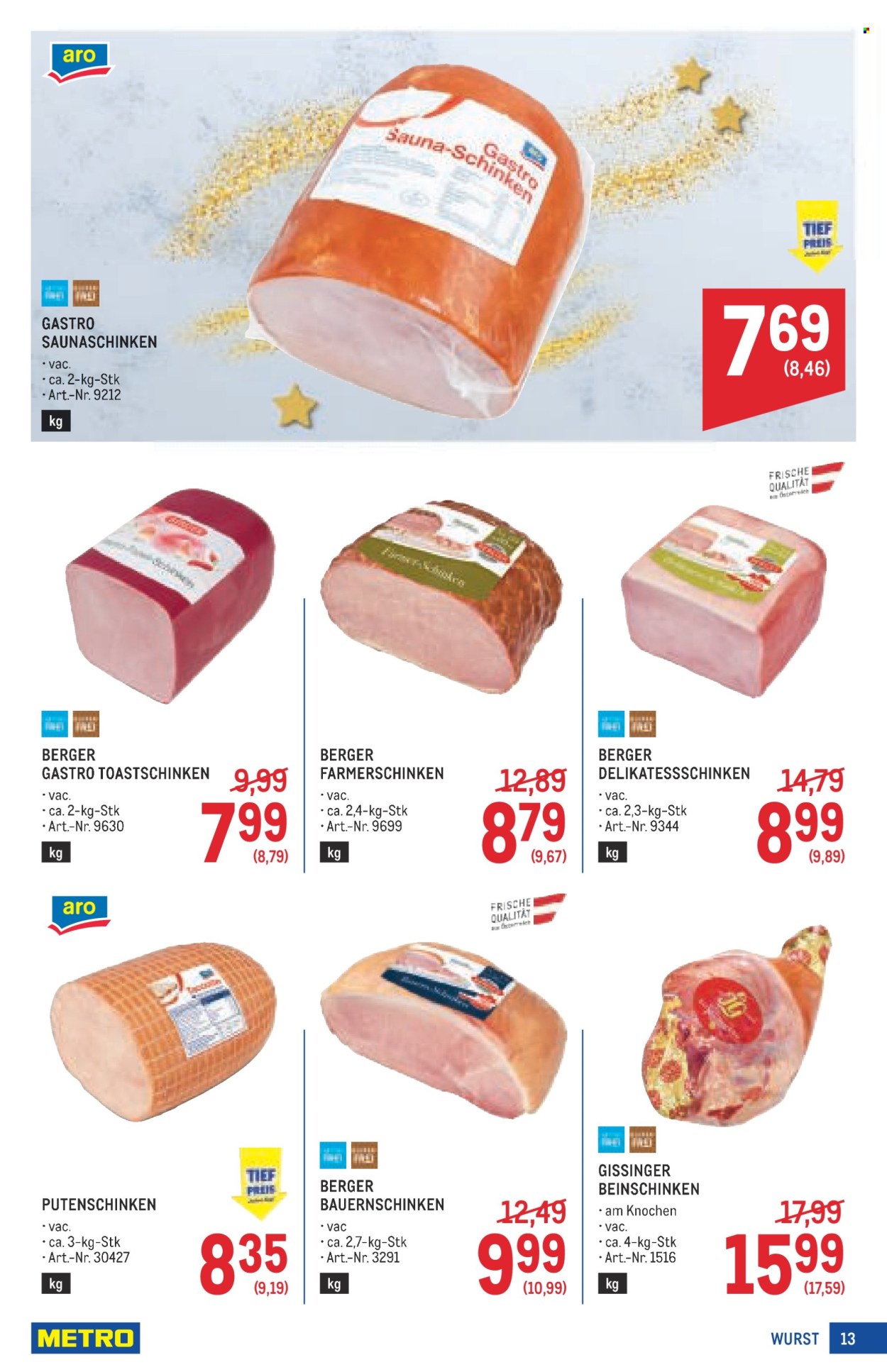 Angebote Metro - 11.12.2025 - 7.1.2026. Seite 13