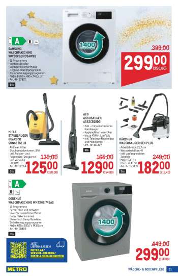 thumbnail - MIELE STAUBSAUGER GUARD S1 SUNSETGELB