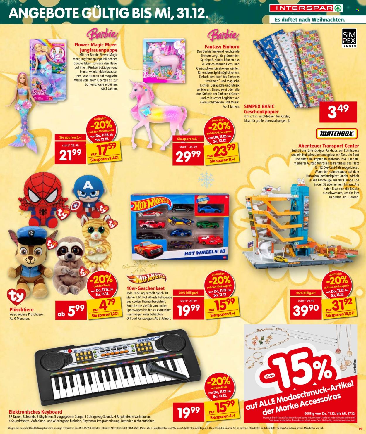 Angebote INTERSPAR - 11.12.2025 - 17.12.2025. Seite 20