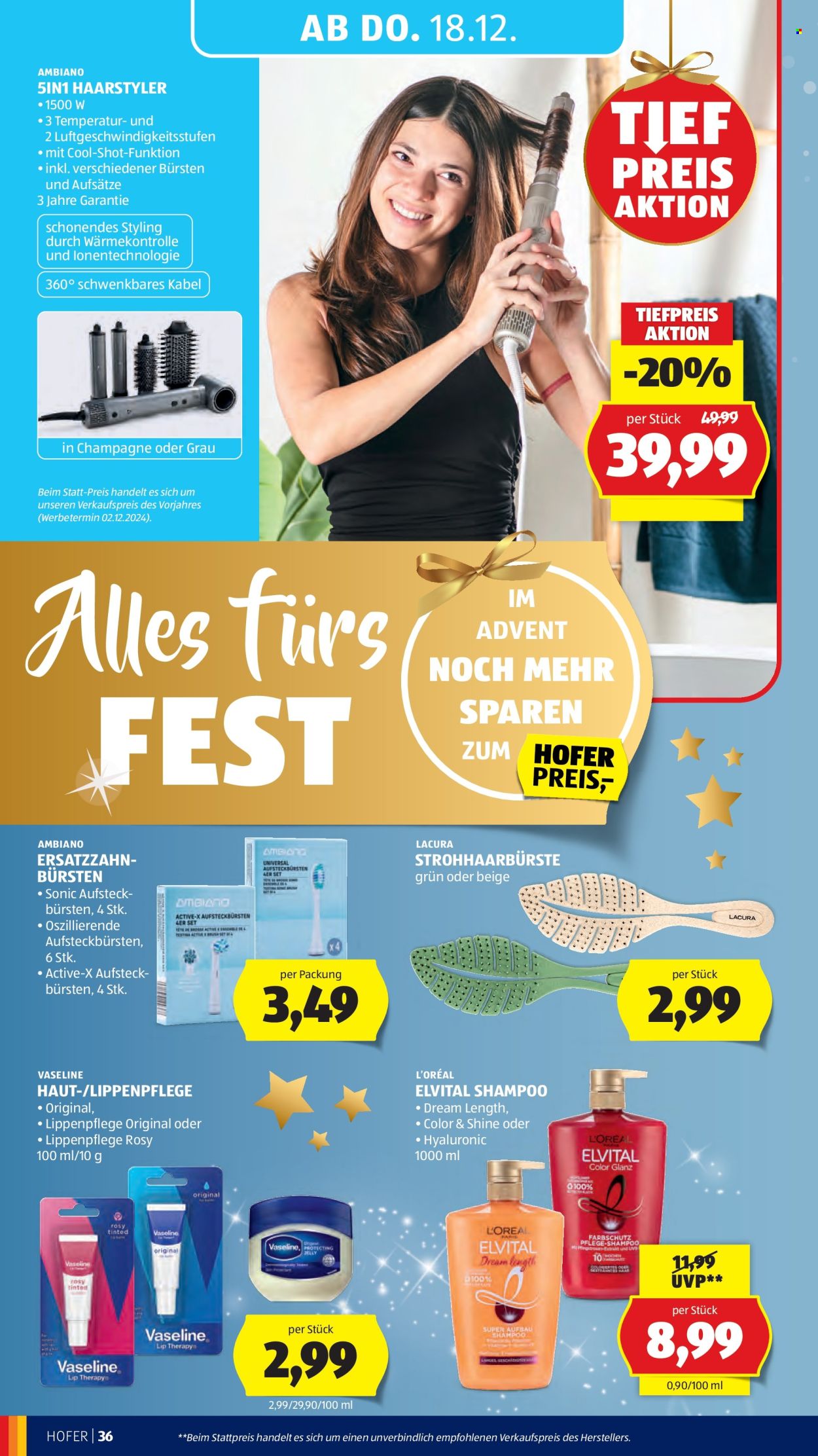 Angebote Hofer - 12.12.2025 - 18.12.2025. Seite 48