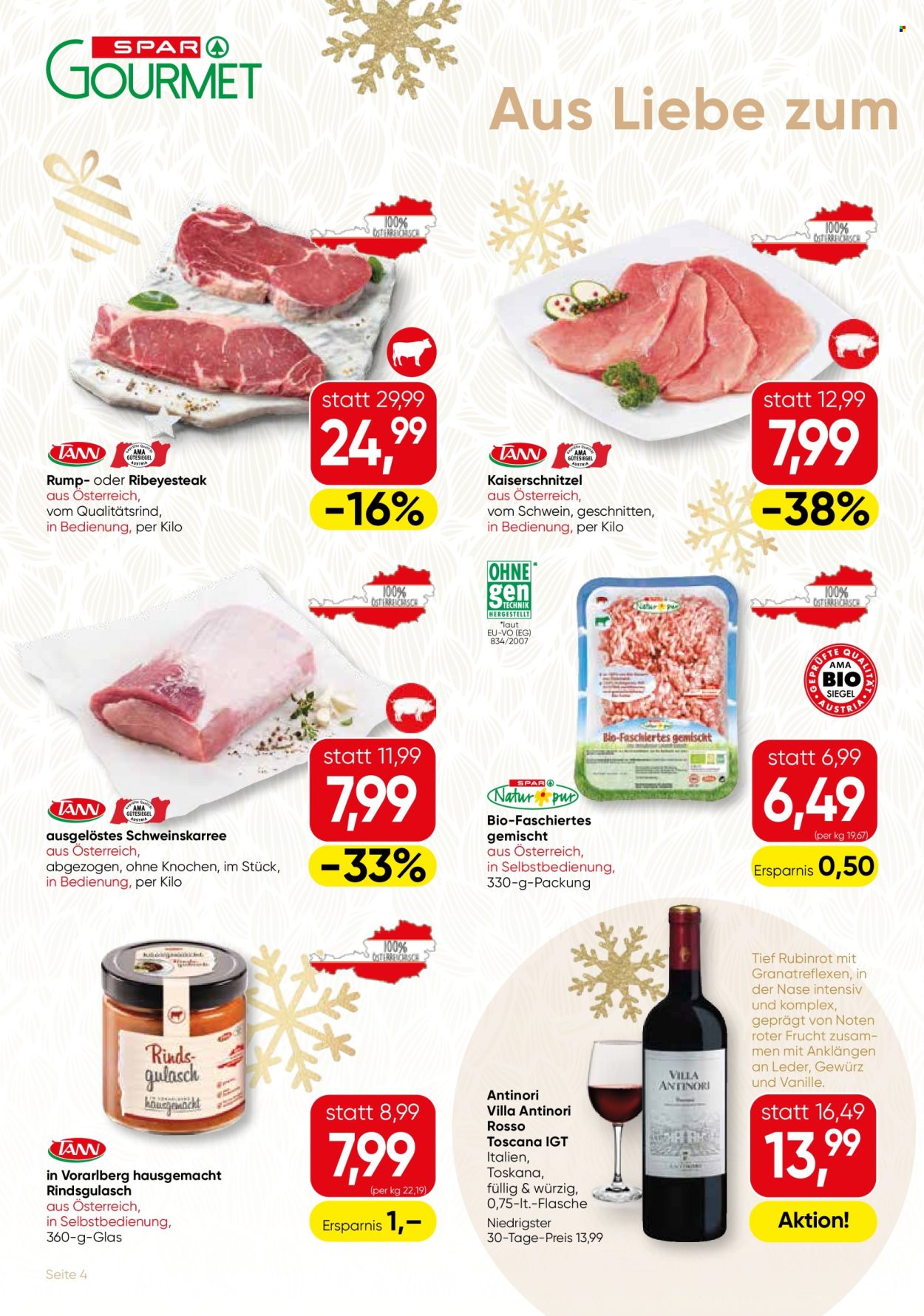 Angebote SPAR - 4.12.2025 - 17.12.2025. Seite 4