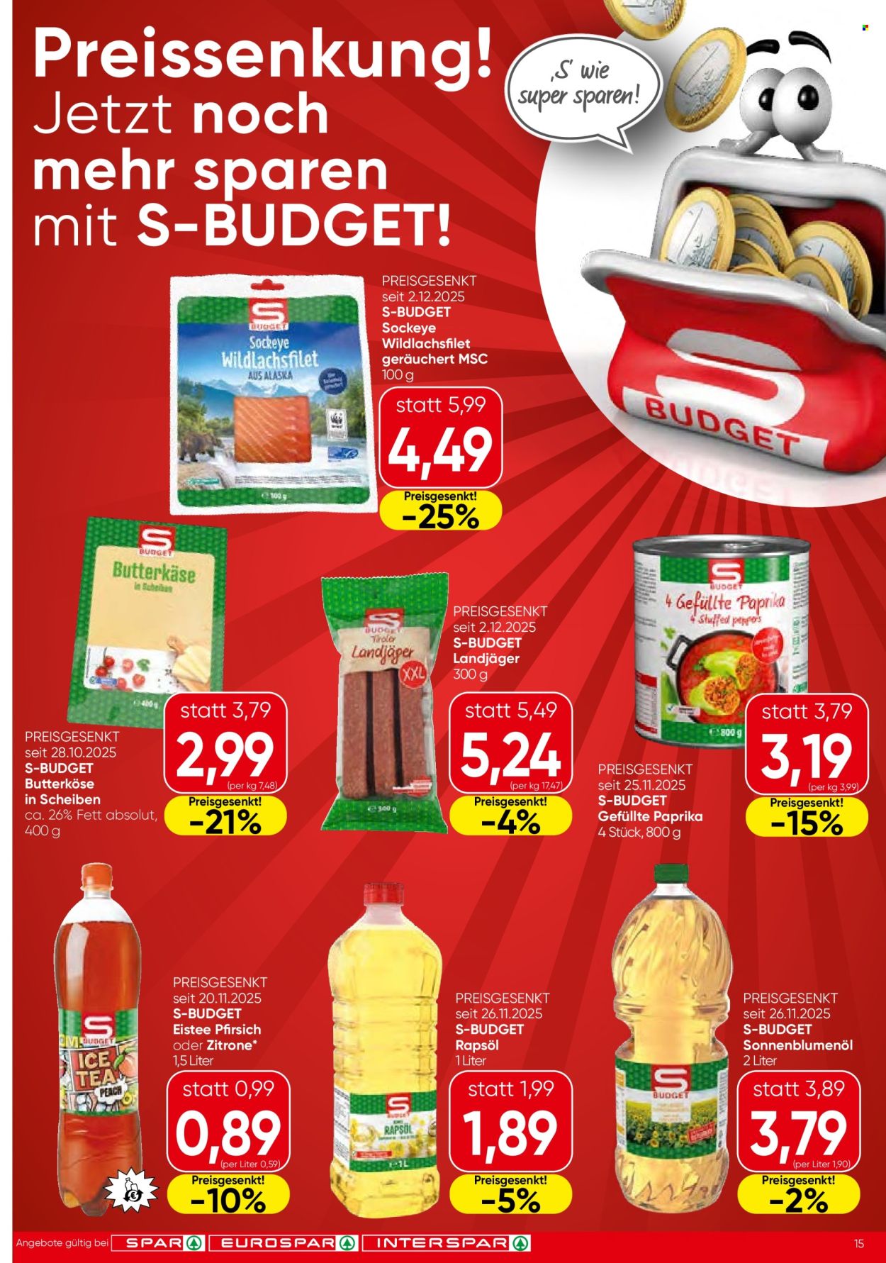 Angebote SPAR - 11.12.2025 - 17.12.2025. Seite 15