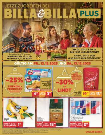 Angebote Billa - 11.12.2025 - 17.12.2025.