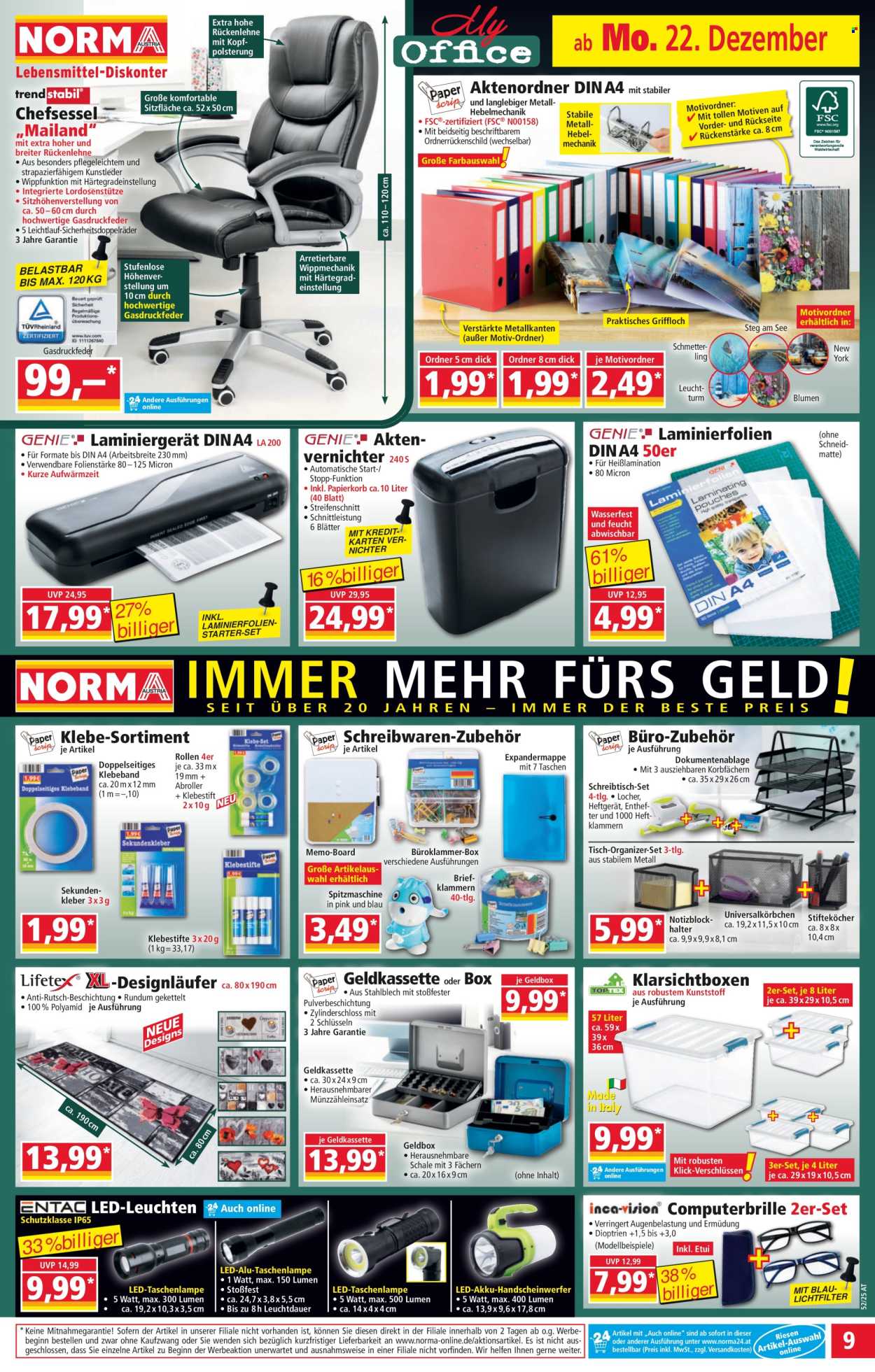 Angebote Norma - 22.12.2025 - 27.12.2025. Seite 9