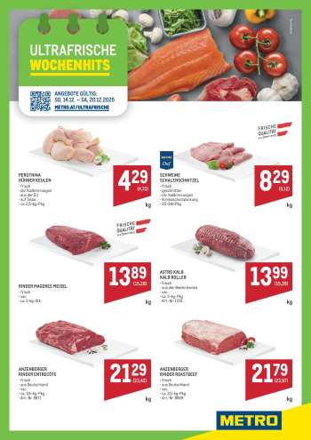 Angebote Metro - 14.12.2025 - 20.12.2025.