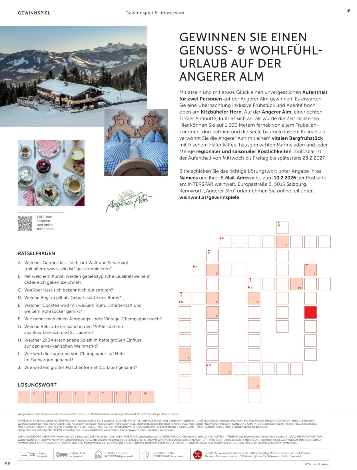 Angebote INTERSPAR. Seite 58