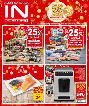 Angebote INTERSPAR - 18.12.2025 - 31.12.2025.