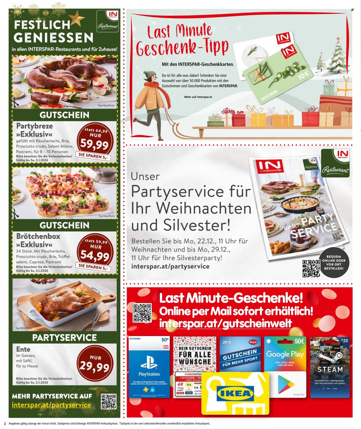Angebote INTERSPAR - 18.12.2025 - 31.12.2025. Seite 2