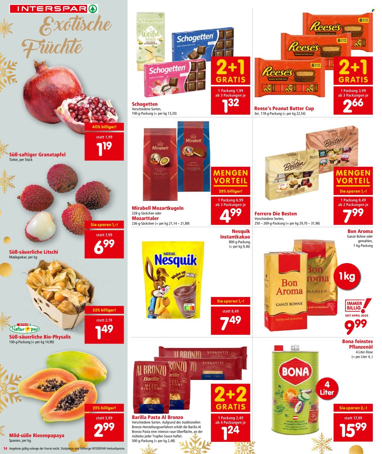 Angebote INTERSPAR - 18.12.2025 - 31.12.2025. Seite 15