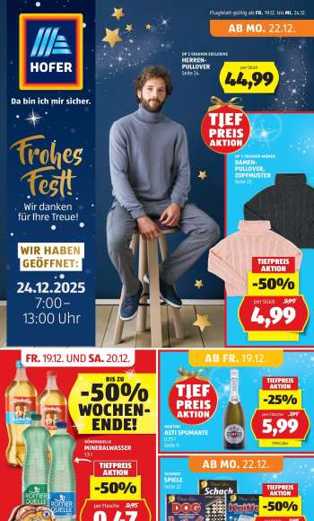 Angebote Hofer - 19.12.2025 - 24.12.2025.
