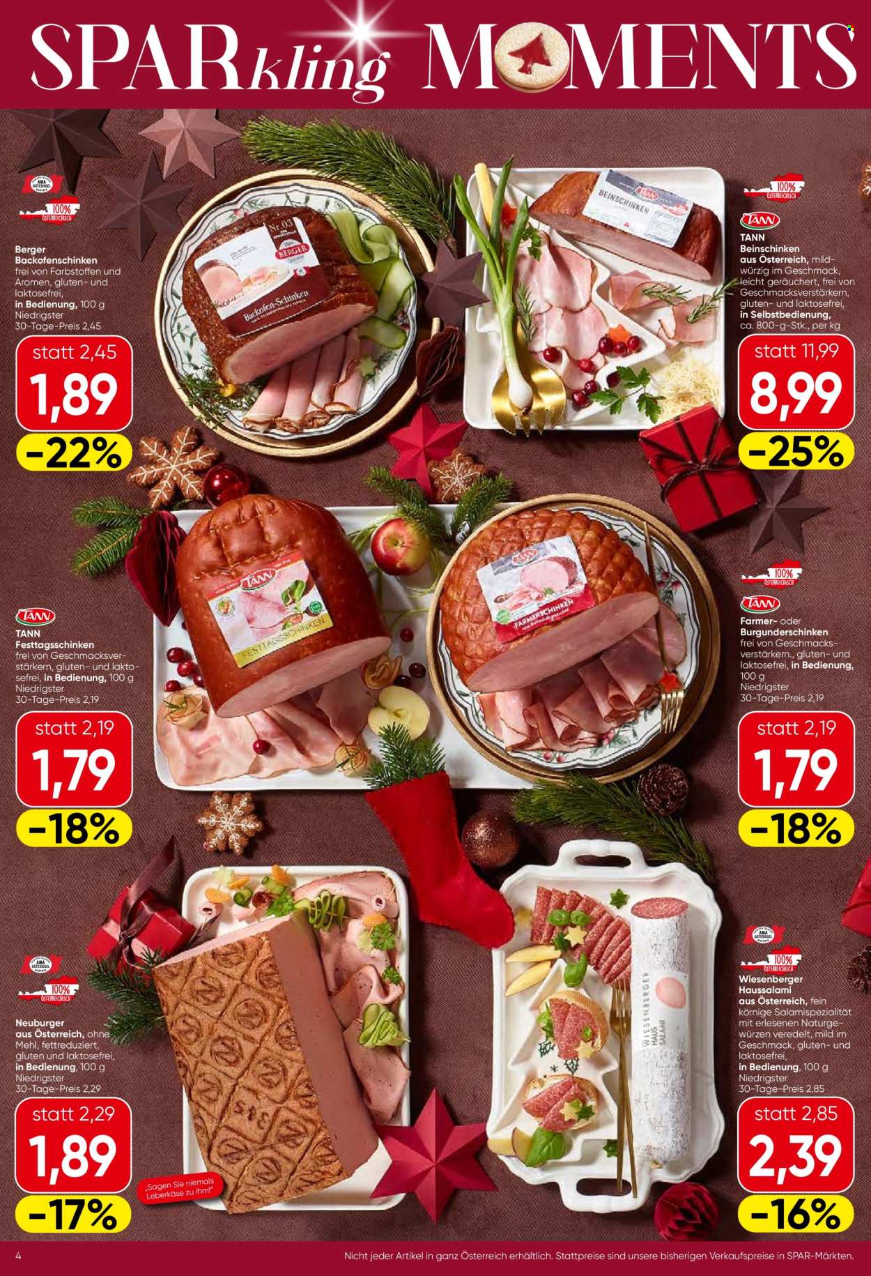 Angebote SPAR - 18.12.2025 - 31.12.2025. Seite 4