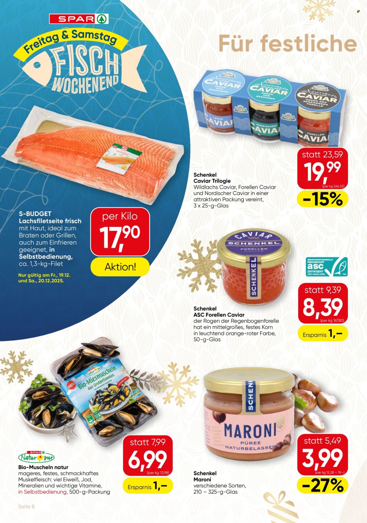 Angebote SPAR - 18.12.2025 - 31.12.2025. Seite 8