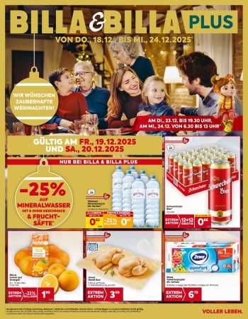 Angebote Billa - 18.12.2025 - 24.12.2025.