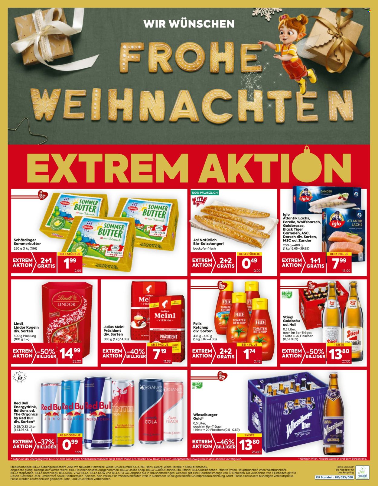 Angebote Billa - 18.12.2025 - 24.12.2025. Seite 16