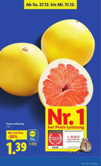 thumbnail - Pomelo rotfleischig