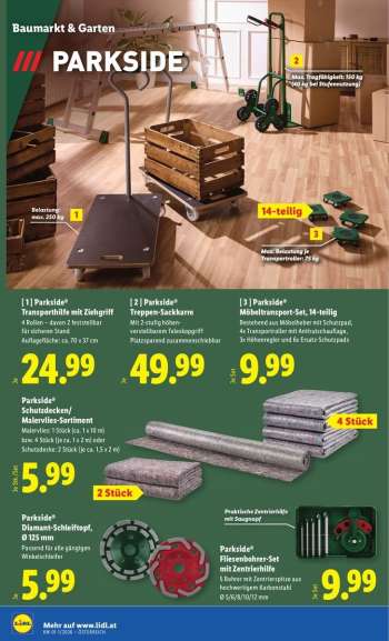 thumbnail - Parkside® Diamant-Schleiftopf, Ø 125 mm