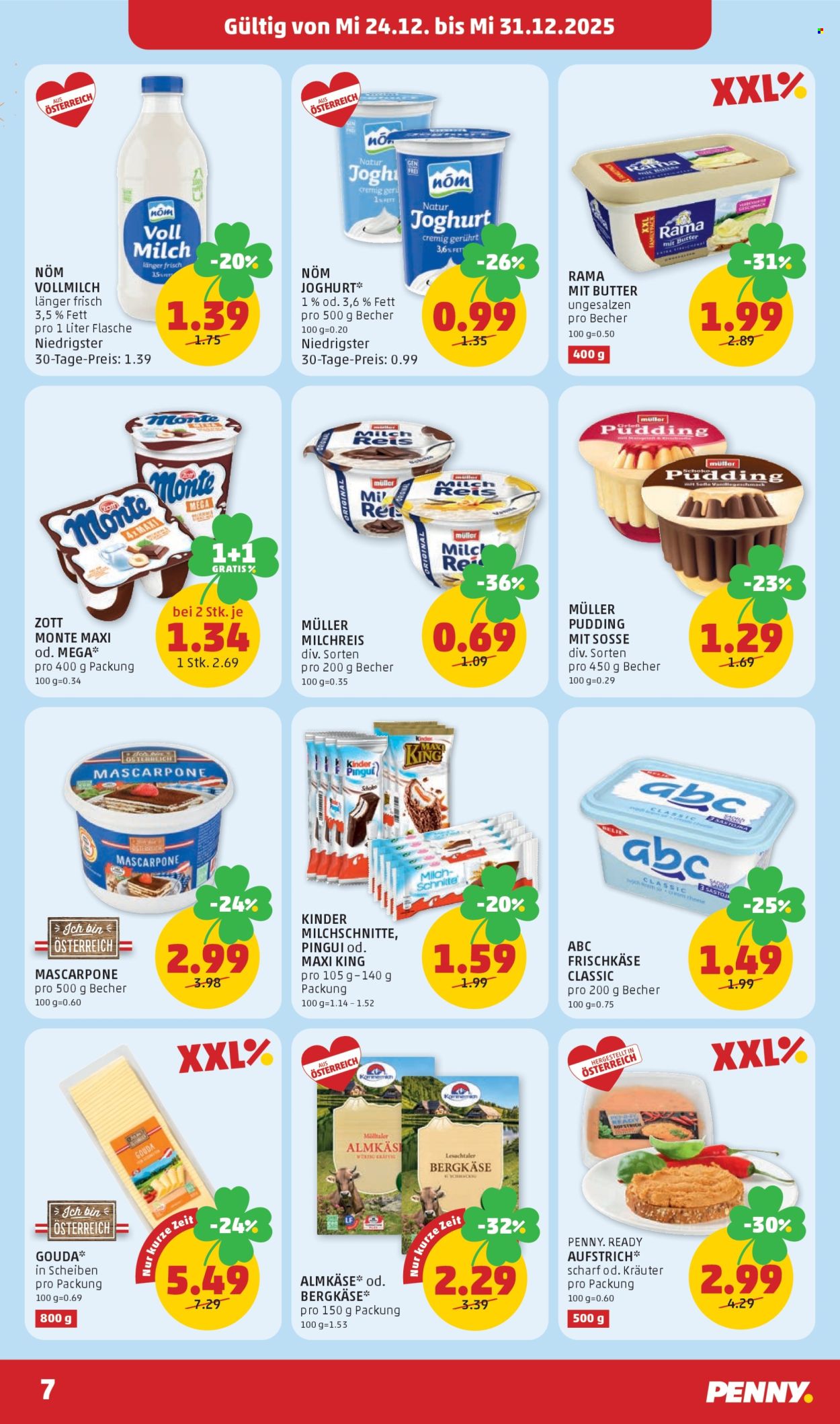 Angebote Penny - 24.12.2025 - 31.12.2025. Seite 7