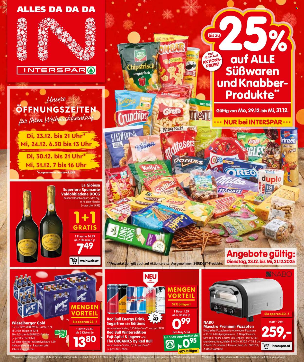 Angebote INTERSPAR - 23.12.2025 - 31.12.2025. Seite 1