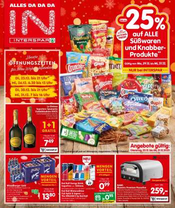 Angebote INTERSPAR - 23.12.2025 - 31.12.2025.