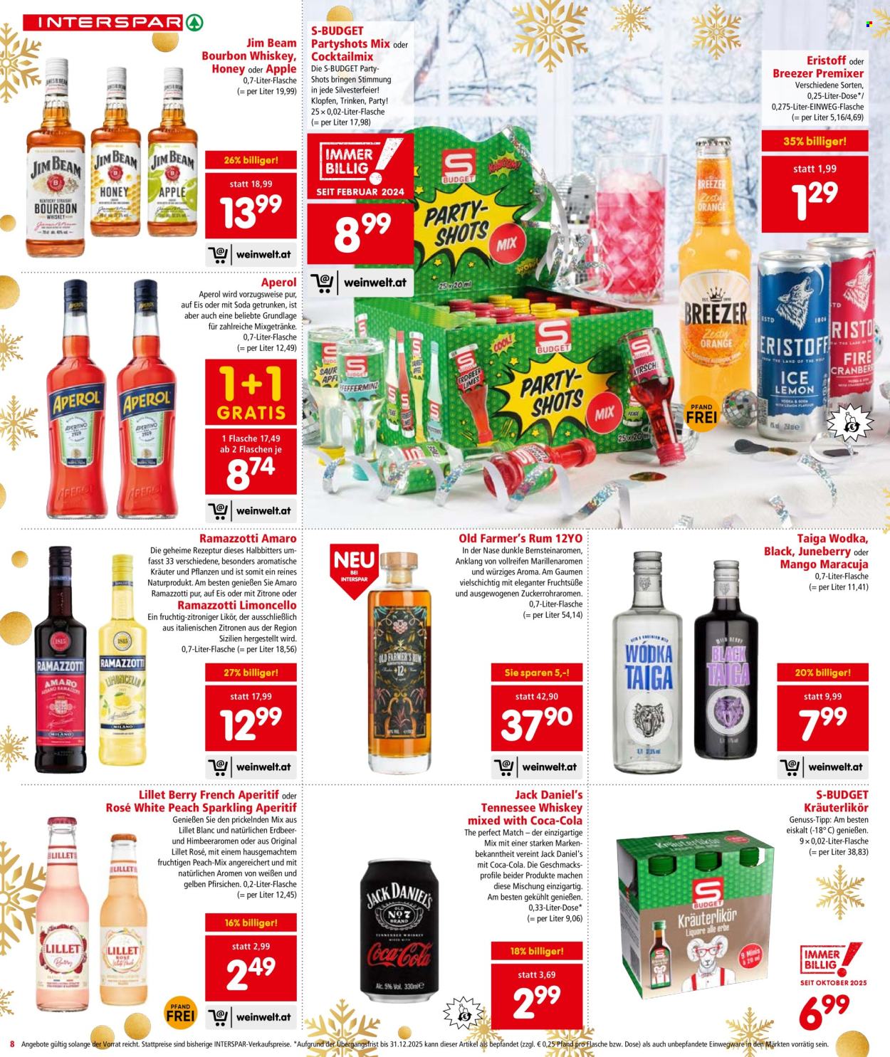 Angebote INTERSPAR - 23.12.2025 - 31.12.2025. Seite 8