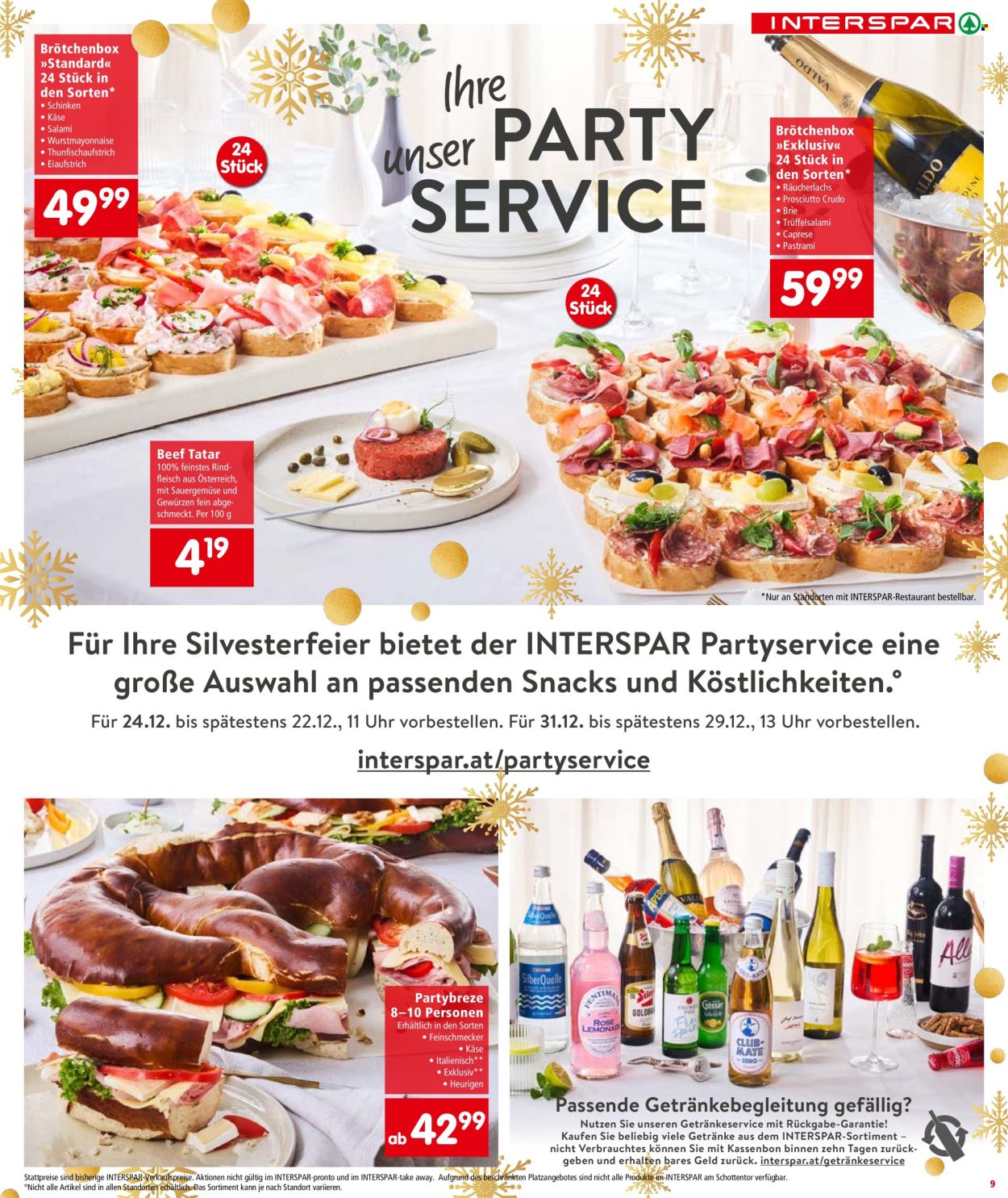 Angebote INTERSPAR - 23.12.2025 - 31.12.2025. Seite 9