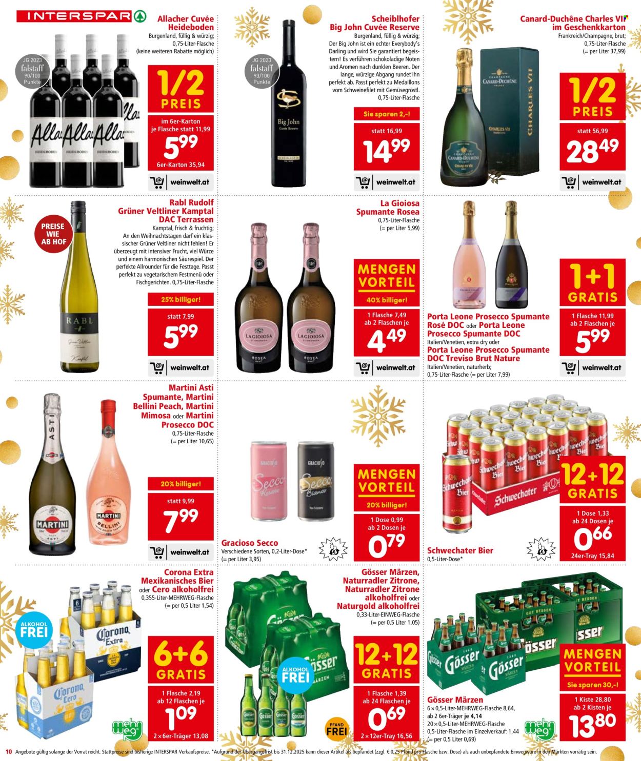 Angebote INTERSPAR - 23.12.2025 - 31.12.2025. Seite 10
