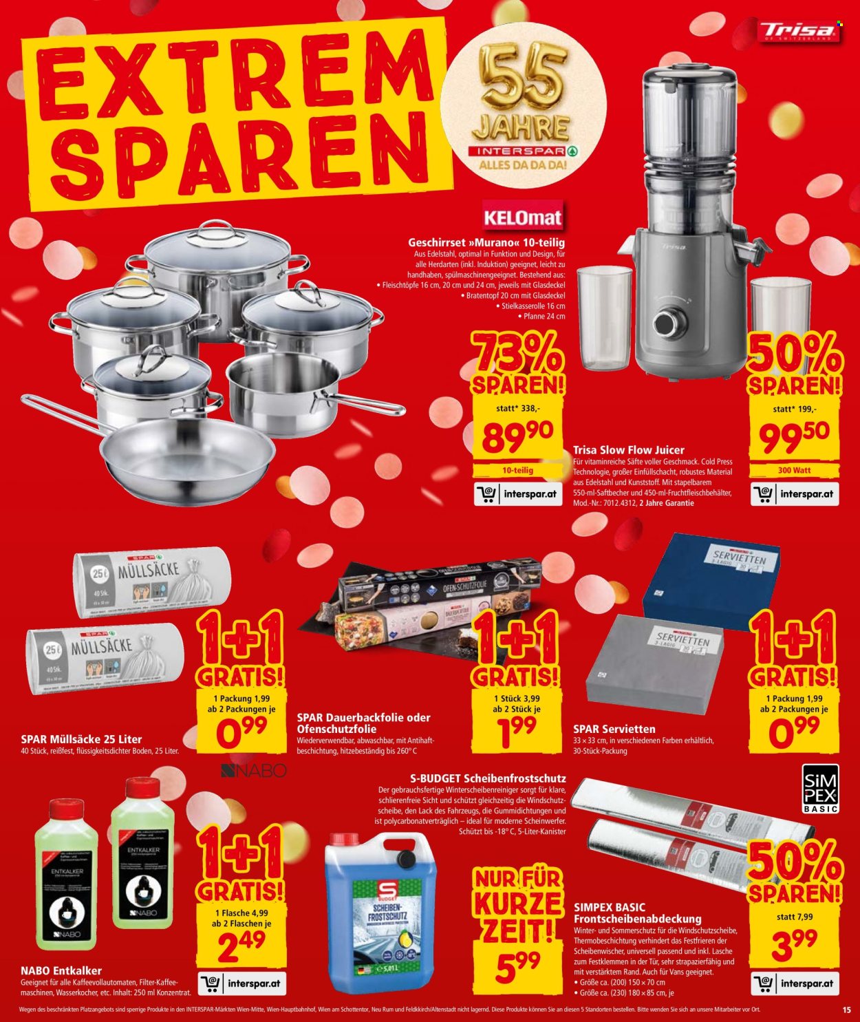 Angebote INTERSPAR - 23.12.2025 - 31.12.2025. Seite 15