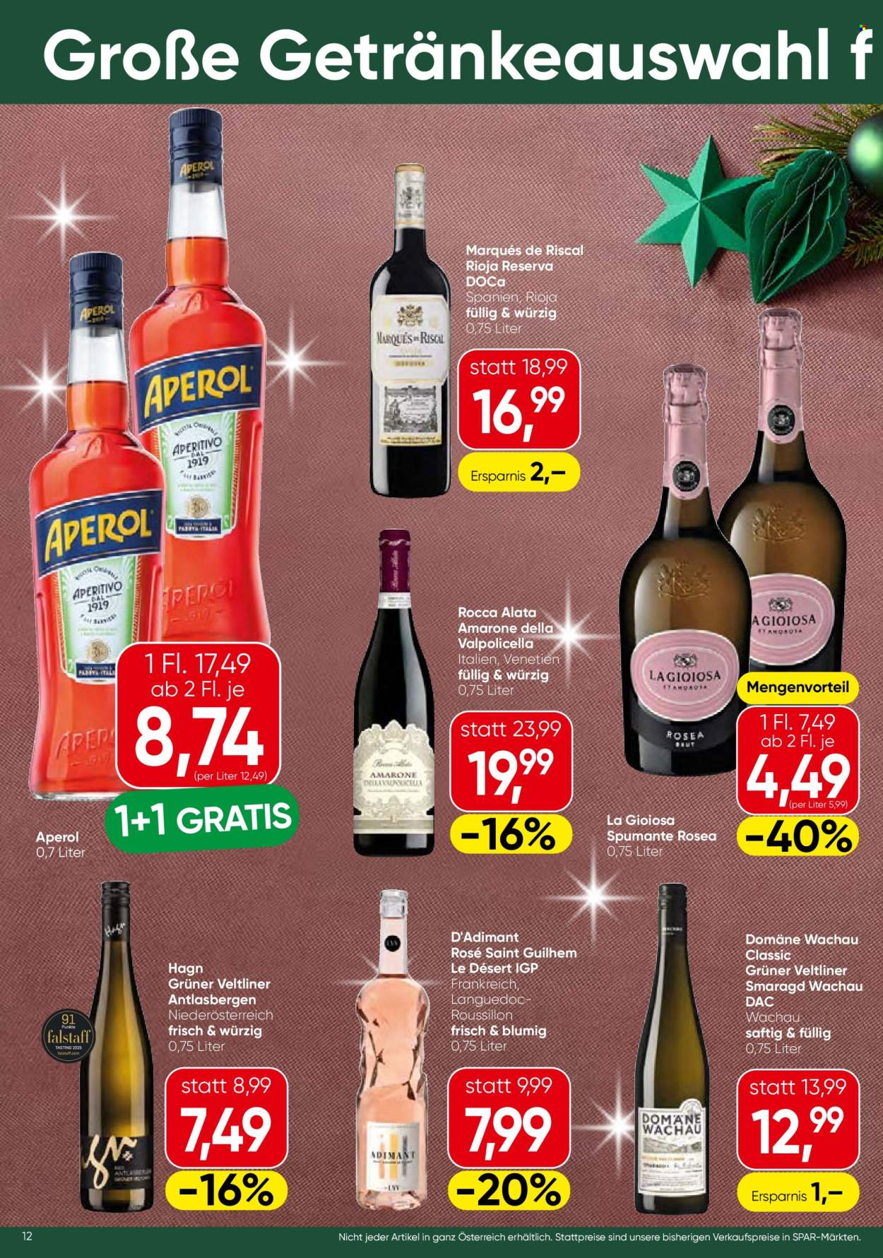 Angebote SPAR - 23.12.2025 - 31.12.2025. Seite 12