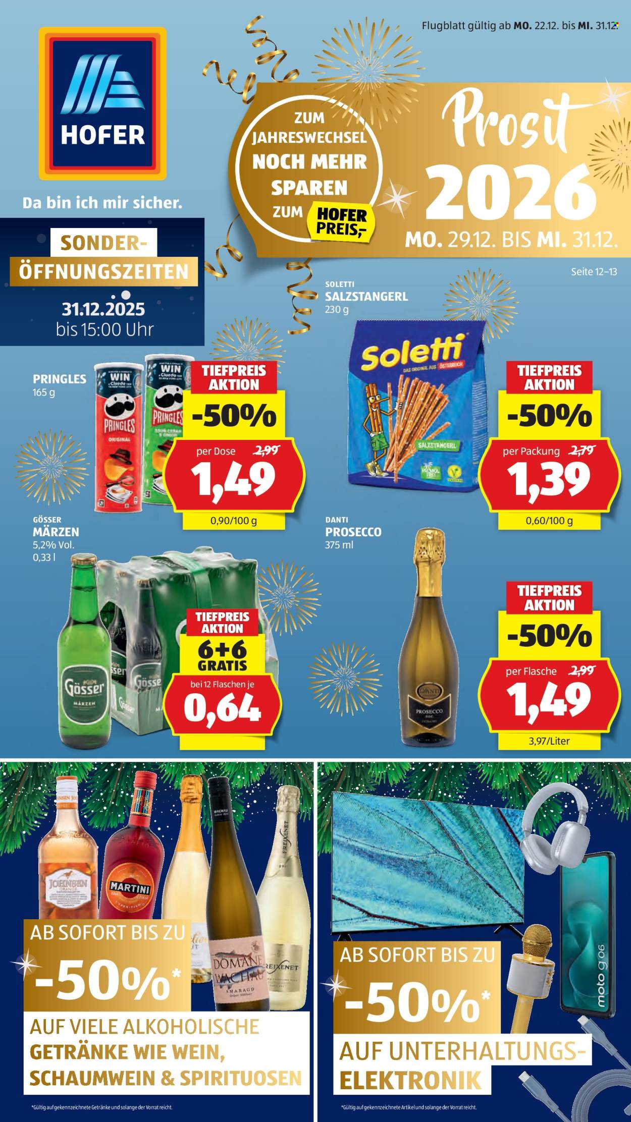 Angebote Hofer - 22.12.2025 - 31.12.2025. Seite 1
