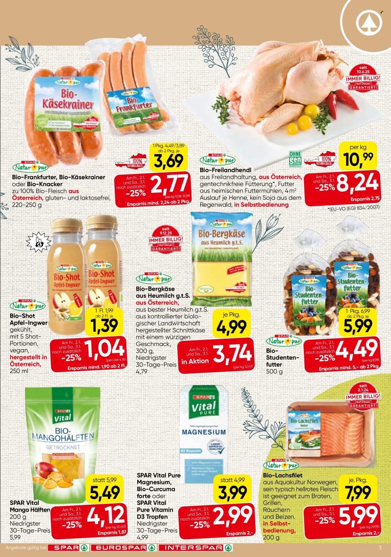 Angebote SPAR - 2.1.2026 - 14.1.2026. Seite 3