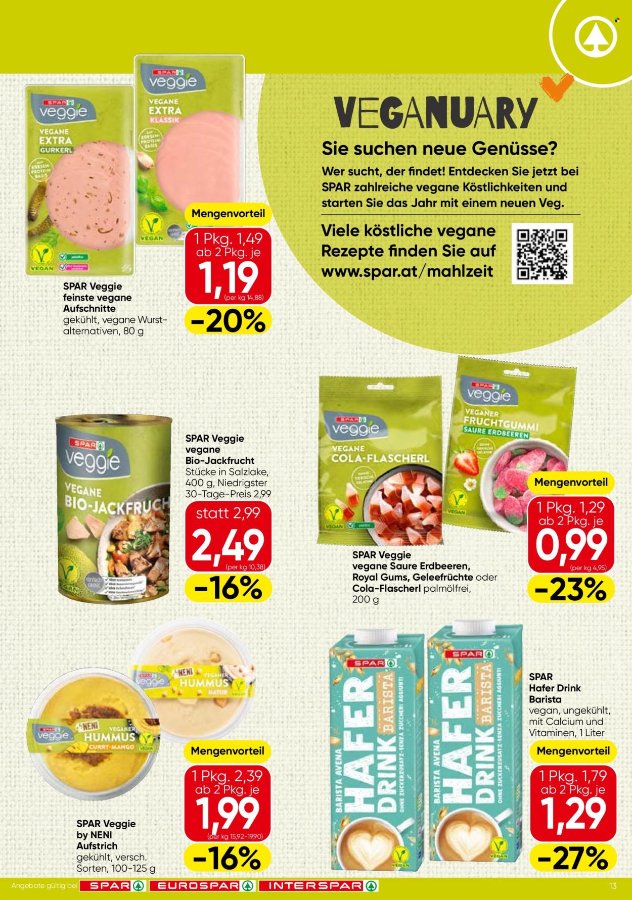 Angebote SPAR - 2.1.2026 - 14.1.2026. Seite 13