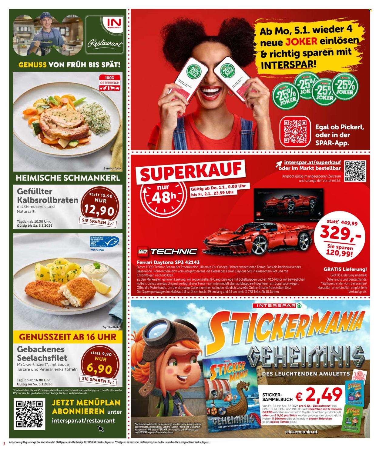 Angebote INTERSPAR - 2.1.2026 - 14.1.2026. Seite 2