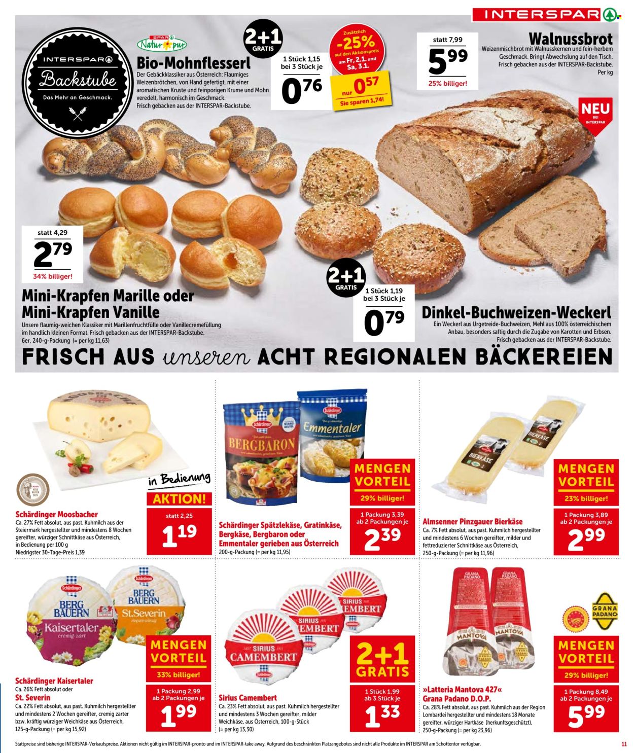 Angebote INTERSPAR - 2.1.2026 - 14.1.2026. Seite 11