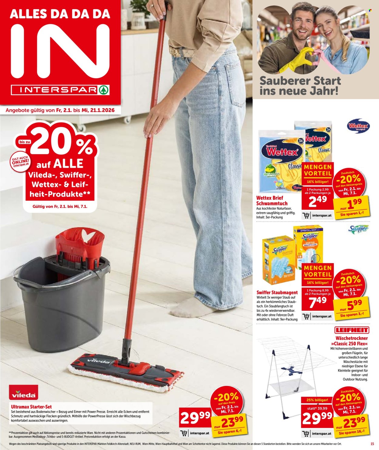 Angebote INTERSPAR - 2.1.2026 - 14.1.2026. Seite 15