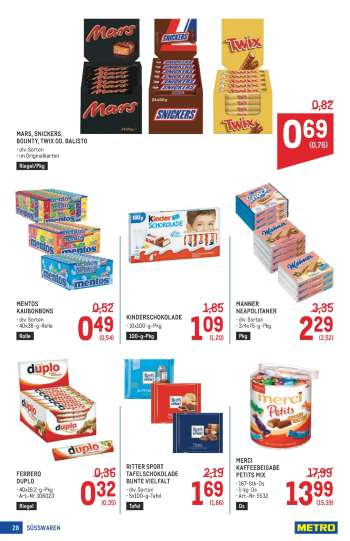 thumbnail - MARS, SNICKERS, BOUNTY, TWIX OD. BALISTO