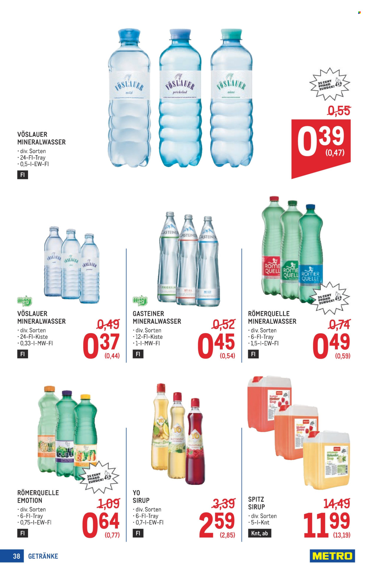 Angebote Metro - 8.1.2026 - 21.1.2026. Seite 38