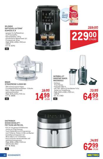 thumbnail - NUTRIBULLET SMOOTHIE MAKER NB1206DGCC